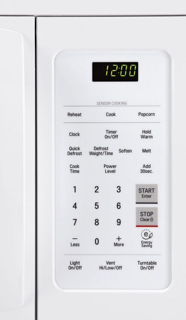 Setting the Clock with the Clock Button In LG Microwave