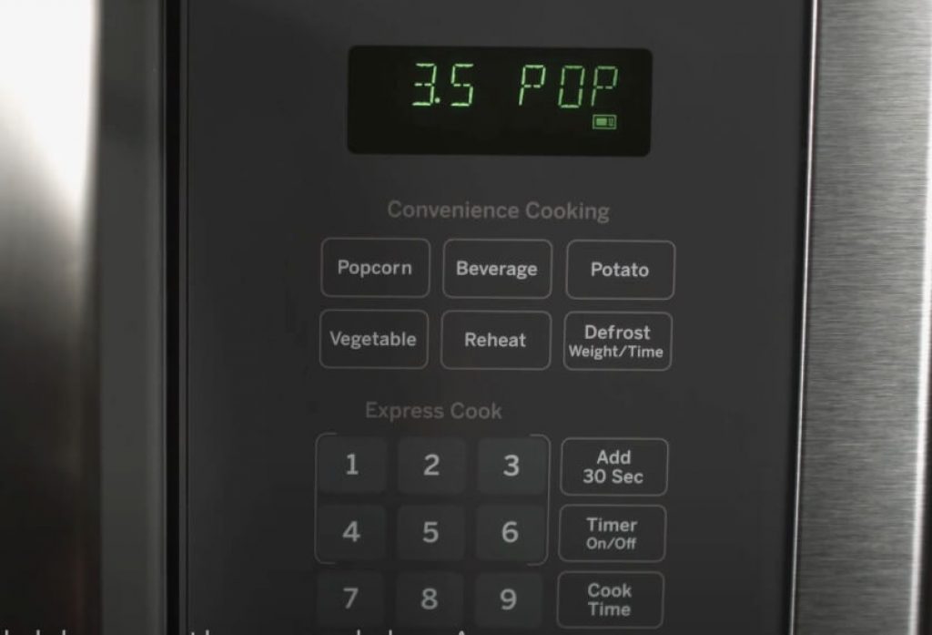 Setting the Clock with the Clock or Set Clock Button On GE Microwave