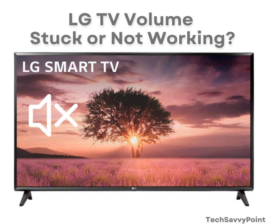 LG TV Volume Stuck (Quick & Easy Fix)