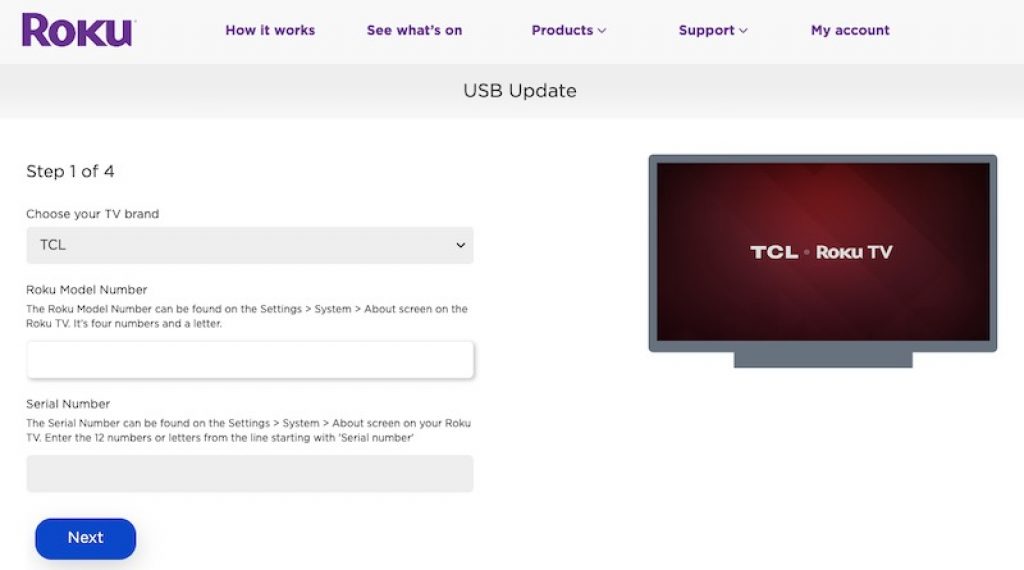 Update TCL TV Software 